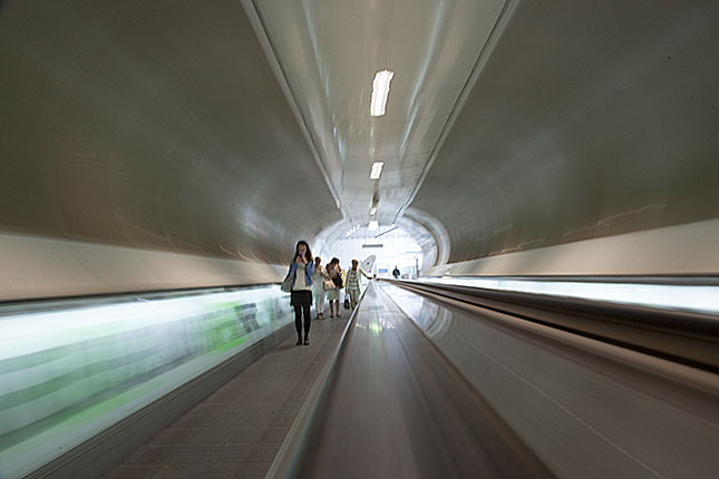 Rotterdam, Subway Tunnel