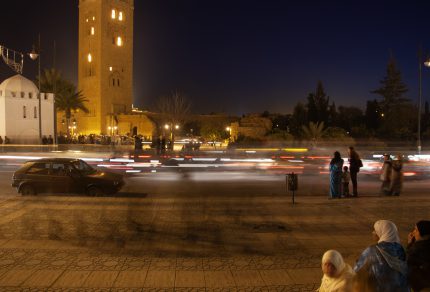 Marrakech at night